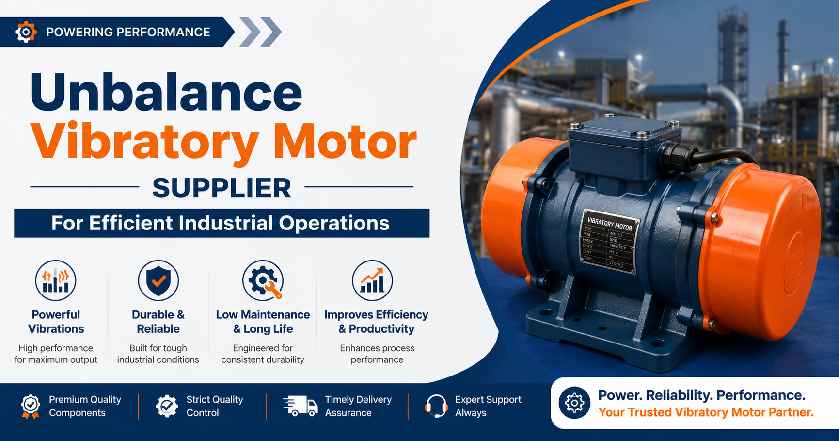 Unbalance Vibratory Motor