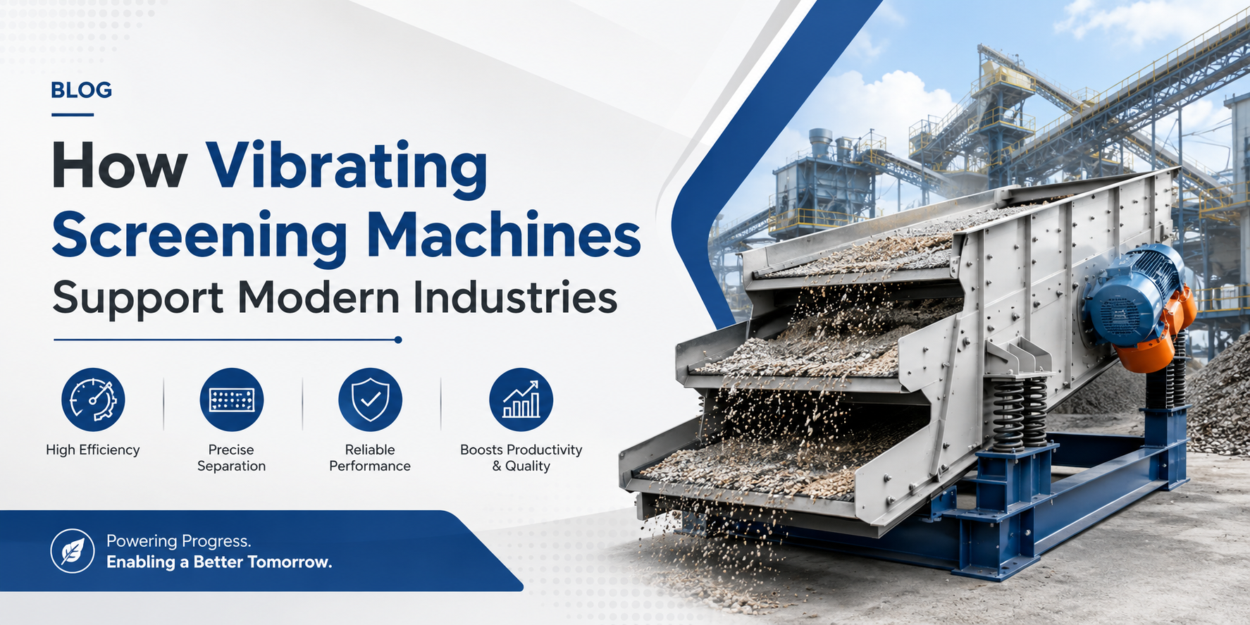 Vibrating screen