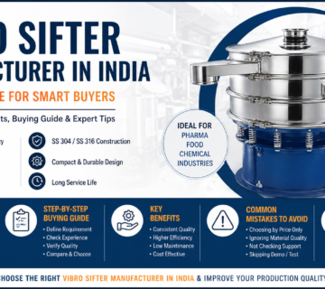 Vibro Sifter Manufacturer in India