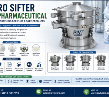 Pharmaceutical vibro sifter manufacturer