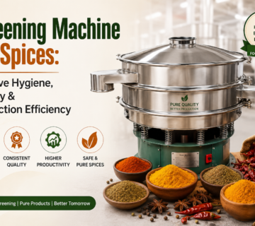Screening machine spices
